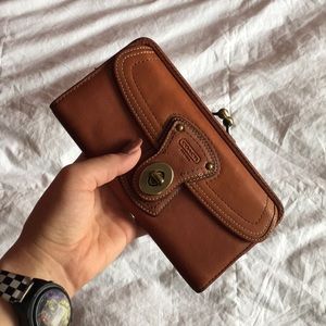 Coach card holder